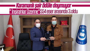 İnşirahlar Üzerine 554 Eser Arasında 3. Oldu