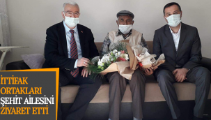 İttifak Ortakları Şehit Ailesini Ziyaret Etti