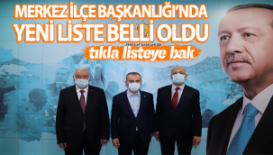 Karaman AK Parti Merkez İlçede Yeni Liste Belli Oldu