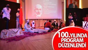 Karaman'da 100.Yılında Program Düzenlendi