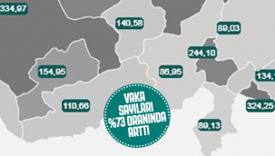 Karaman'da Sayı %73 Oranında Arttı