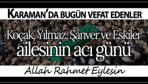 Koçak, Yılmaz, Şanver ve Eskiler Ailesinin Acı Günü