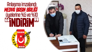 Medya Basın Birliği Üyelerine %5 ve %10 İndirim!