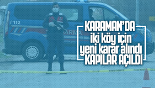 Karaman'da İki Köy İçin Yeni Karar Alındı