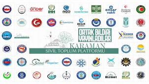 Karaman STK'larından Ortak Basın Bildirisi