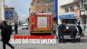 Şehrin En Kalabalık Semtinde Olası Bir Facia Önlendi!