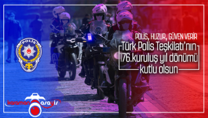 Türk Polis Teşkilatı 176 Yaşında