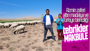 Azmin Zaferi Altın Madalya ve Türkiye Birinciliği