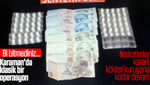 Karaman'da Uyuşturucu Operasyonu : 1 Tutuklu