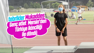 Genç Atlet Mersin'den Türkiye İkinciliği İle Döndü