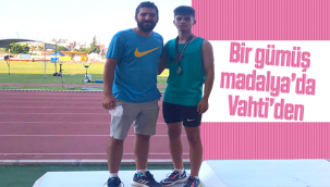 Karaman'a Bir Gümüş Madalya'da Vahti'den