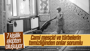 Karaman'da Cami Mescid ve Türbelerin Temizliğinden Onlar Sorumlu