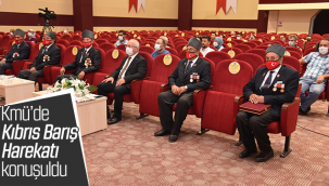 Kmü'de Kıbrıs Barış Harekatı Konuşuldu