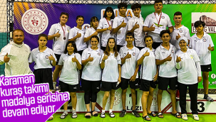 Karaman Kuraş Takımı Madalya Serisine Devam Ediyor