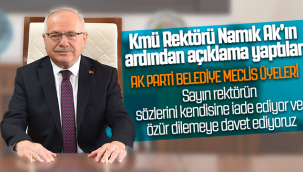 Kmü Rektörü Ak'ın Ardından Açıklama Yaptılar