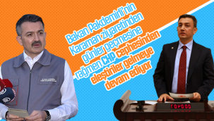Bakan Pakdemirli'nin Karaman Ziyaretinden Günler Geçmesine Rağmen CHP Cephesinden Eleştiriler Gelmeye Devam Ediyor