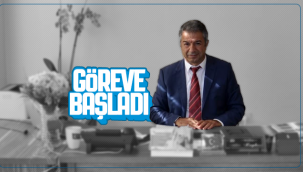 Ermenek'te Başkan Yardımcısı Göreve Başladı