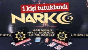 Karaman'da Uyuşturucu Operasyonu: 1 Tutuklu