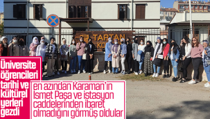 Üniversite Öğrencileri Tarihi Kültürel Yerleri Gezdi
