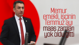 Memur Emekli işçinin Temmuz Ayı Maaş Zamları Yok Oldu Gitti