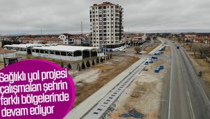 Sağlıklı Yol Projesi Çalışmaları Şehrin Farklı Bölgelerinde Devam Ediyor
