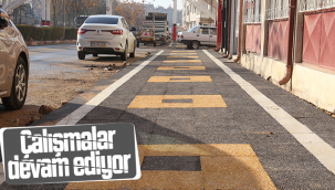 Karaman Belediyesi'nin Çalışmaları Fevzi Paşa Caddesi'nde Devam Ediyor