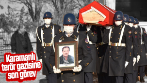 Karamanlı Terör Gazisine Son Görev