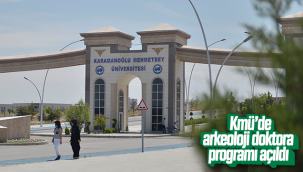 Kmü'de Arkeoloji Doktora Programı Açıldı