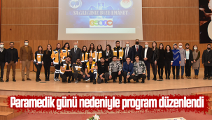 Kmü'de Paramedik Günü Nedeniyle Program Düzenlendi