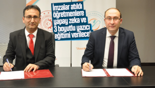 Öğretmenlere Yapay Zekâ ve 3 Boyutlu Yazıcı Eğitimi Verilecek