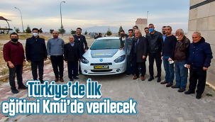 Türkiye'de İlk Eğitimi Kmü'de Verilecek