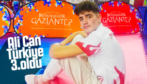 Ali Can Türkiye 3.Oldu