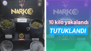 Karaman'da Uyuşturucu Ticareti Yapan Bir Kişi Tutuklandı