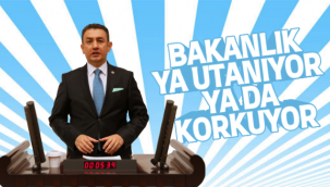 Bakanlık Ya Utanıyor Ya Da Korkuyor
