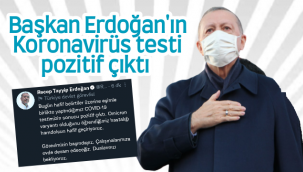 Başkan Erdoğan'ın Koronavirüs Testi Pozitif Çıktı