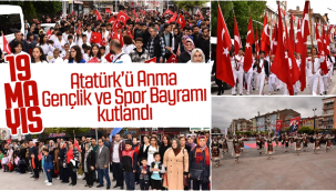 19 Mayıs Atatürk'ü Anma Gençlik ve Spor Bayramı Karaman'da Kutlandı