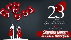 23 Nisan Kutlama Mesajları