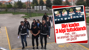 Biri Kadın 3 Kişi Tutuklandı