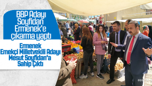 Ermenek Emekçi Milletvekili Adayı Mesut Soyfidan'a Sahip Çıktı