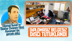 Doktor Civanım Filmi Karaman'da Gerçek Oldu! Diplomasız Belgesiz Dişçi Tutuklandı