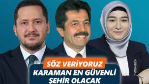 Karaman En Güvenli Şehir Olacak