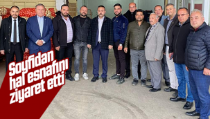 Milletvekili Adayı Soyfidan Hal esnafını Ziyaret Etti