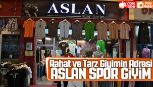 Rahat ve Tarz Giyimin Adresi Aslan Spor Giyim