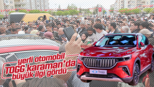 Yerli ve Milli Otomobil TOGG Karaman'da Tanıtıldı