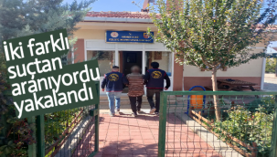 Karaman'da İki Farklı Suçtan Aranıyordu Yakalandı