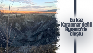 Bu Kez Karapınar Değil Ayrancı'da Oluştu
