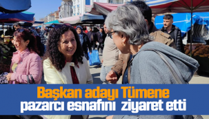 İYİ Parti Karaman Belediye Başkan Adayı Nihal Tümene, Perşembe Pazarı Esnafı ve Halkıyla Buluştu