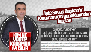 Kim Ne Yaptı Karaman İyi Bilir!