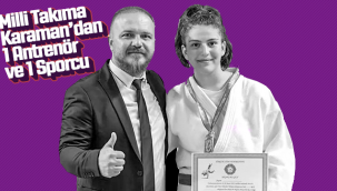 Milli Takıma Karaman'dan 1 Antrenör Ve 1 Sporcu