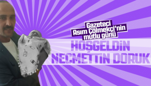Gazeteci Asım Çölmekçi'nin Mutlu Günü